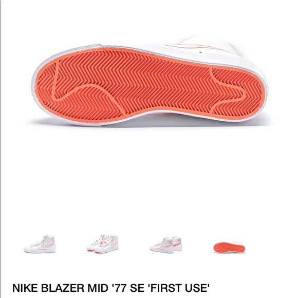 SOLD Nike Blazer mid ‘77 SE with gold nike charm - Picture 5 of 6